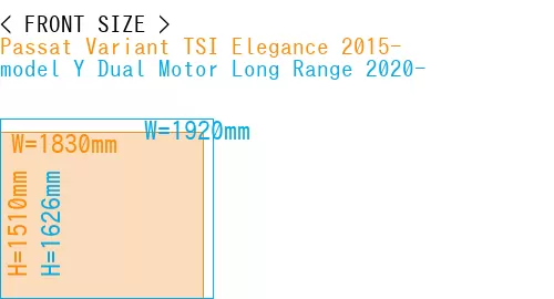 #Passat Variant TSI Elegance 2015- + model Y Dual Motor Long Range 2020-